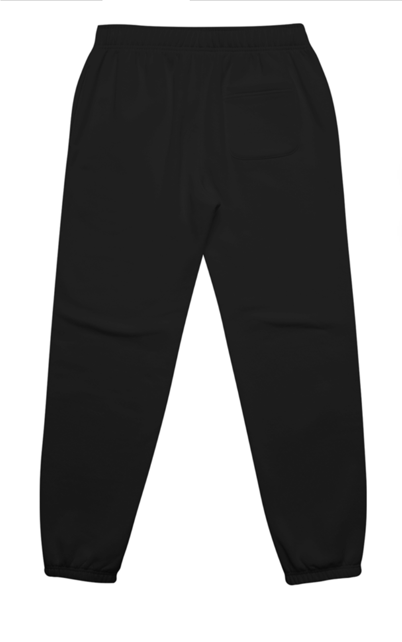 Bint el Balad Embroidered Heritage Track Pants in Black
