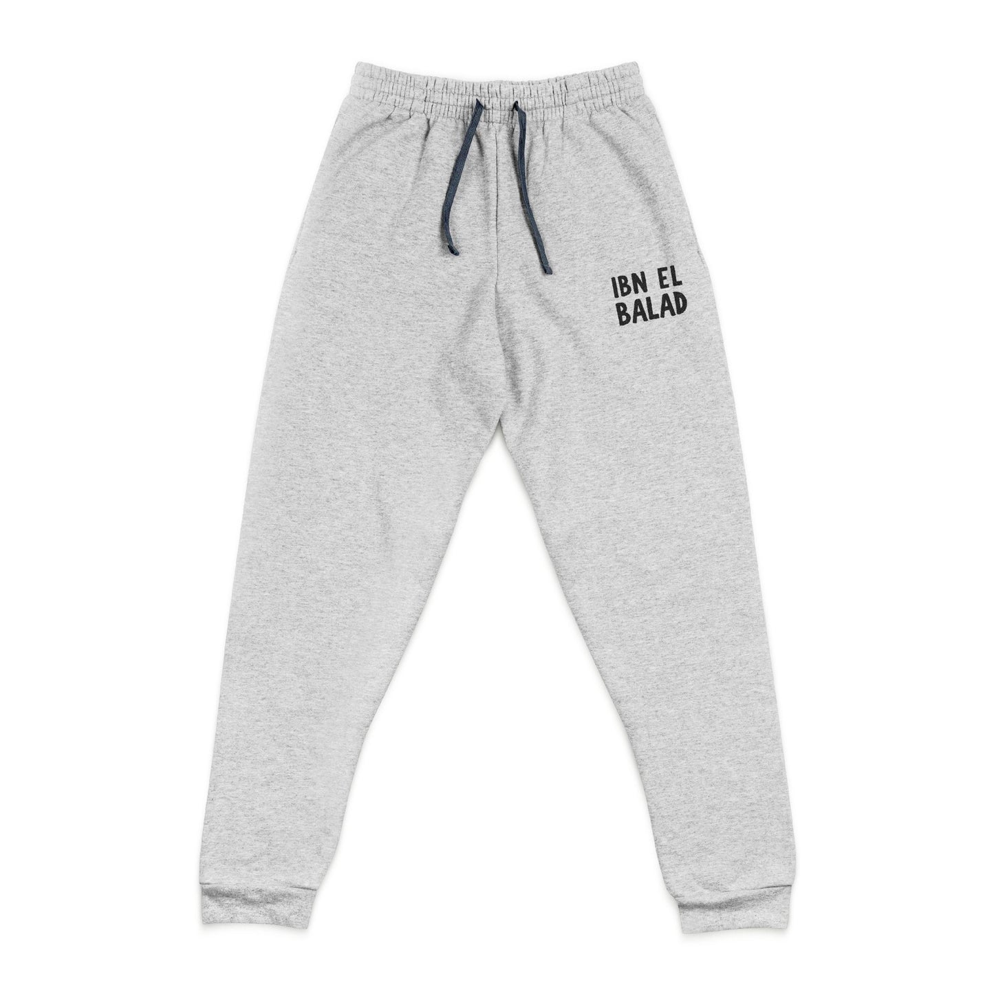 Ibn el Balad™  Embroidered Joggers in Grey
