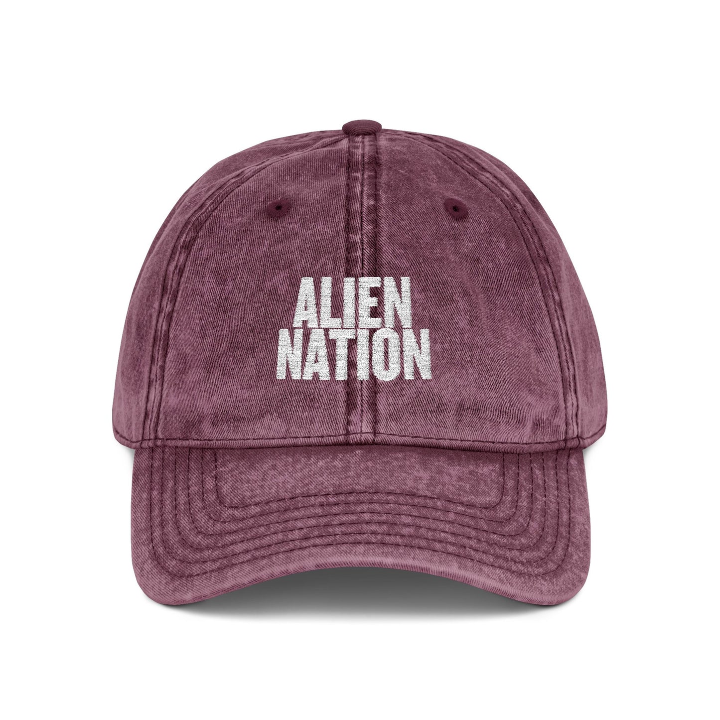 'Alien Nation. We come in peace.' Embroidered Cap