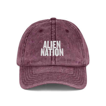 'Alien Nation. We come in peace.' Embroidered Cap