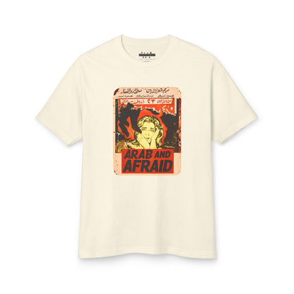 Arab & Afraid Vintage Cinema Cotton Tee (9 pieces left)