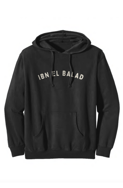 organic/recycled pullover hooded sweatshirt