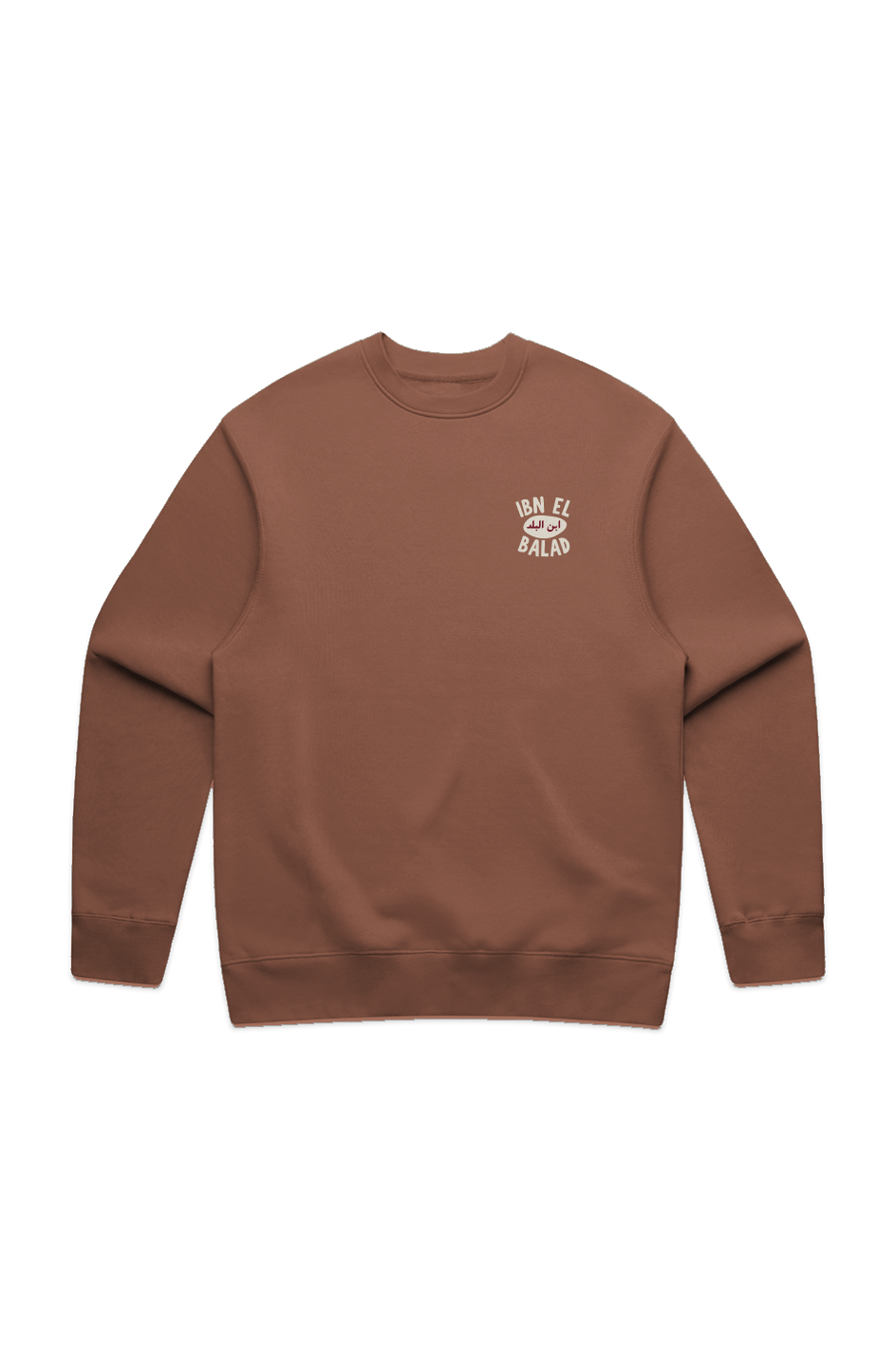 Ibn el Balad™ Relaxed Crewneck - Left Chest Embroidery