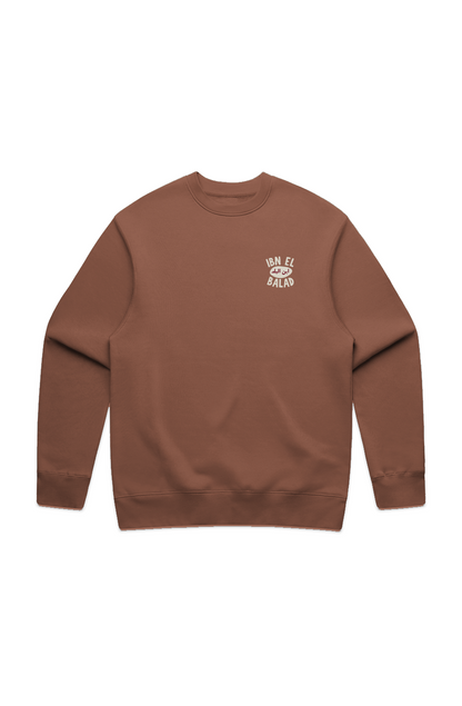 Ibn el Balad™ Relaxed Crewneck - Left Chest Embroidery