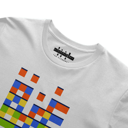 Gaza in Pixels Cotton T Shirt