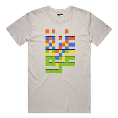 Gaza (غزة) in Pixels Graphic Cotton T-Shirt