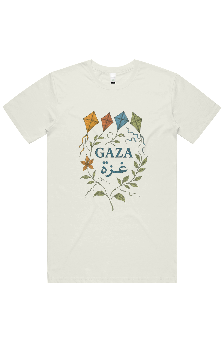 Gaza Hope Kites Staple Organic Tee