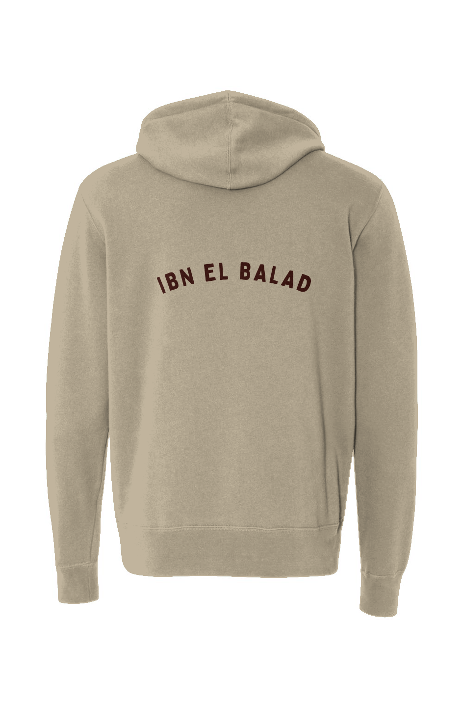 Ibn El Balad™ — Lightweight Full-Zip Cotton Hoodie [Print]