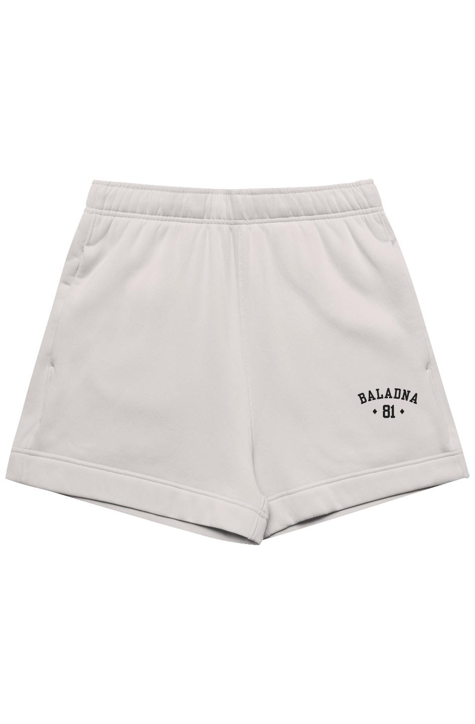 Women's Relax Track Shorts | Baladna 81 | Embroidered