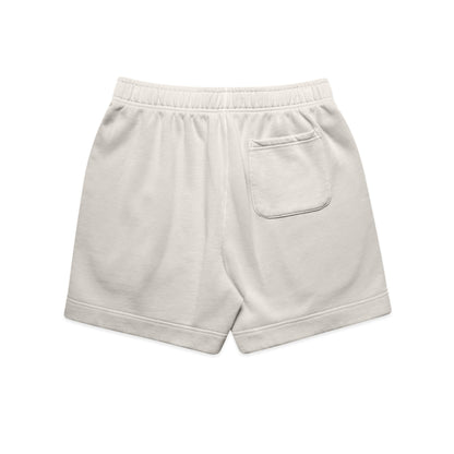 Men's Relaxed Faded Shorts 18" | Baladna 81 | Embroidered