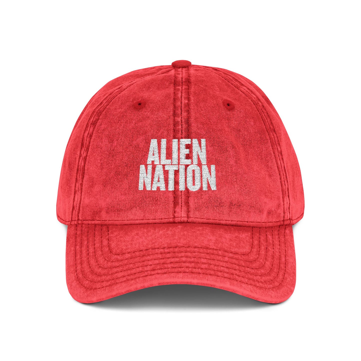 'Alien Nation. We come in peace.' Embroidered Cap