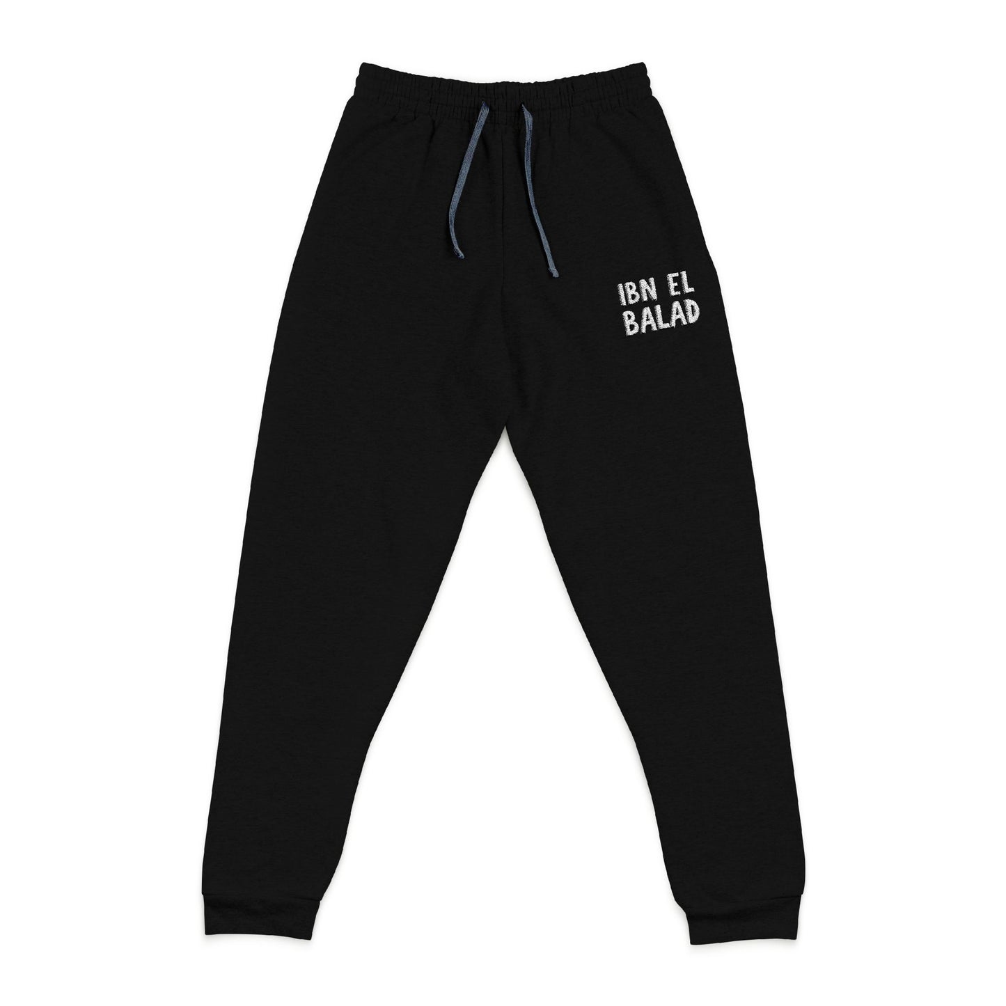 Ibn el Balad™ Embroidered Midweight Jogger in Black or Navy