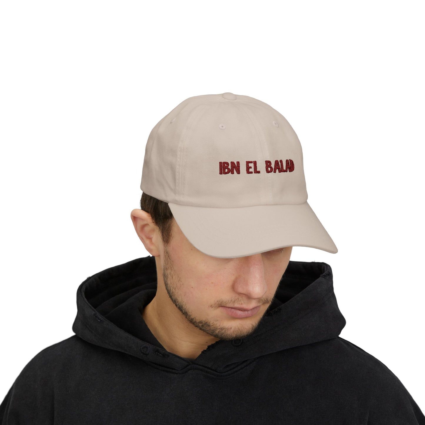Ibn El Balad™  Embroidered ’47 Clean Up Cotton Cap