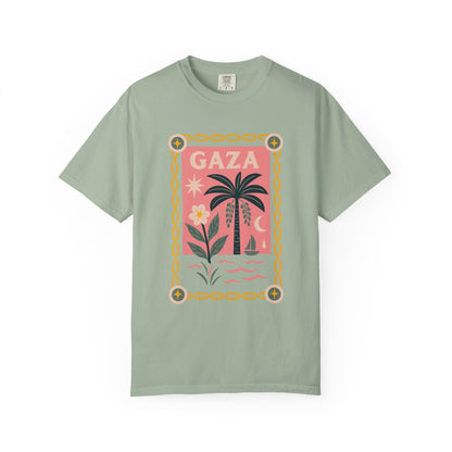 Gaza Break the Chains Cotton Tee - Front Print