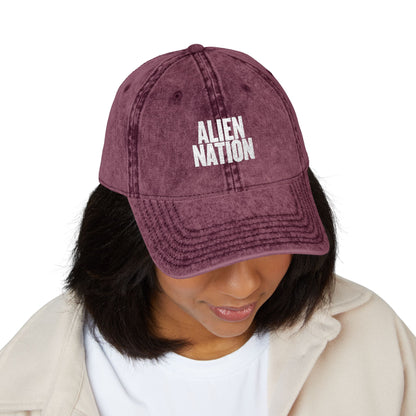 'Alien Nation. We come in peace.' Embroidered Cap