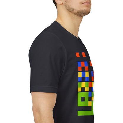 Gaza (غزة) in Pixels Graphic Cotton T-Shirt