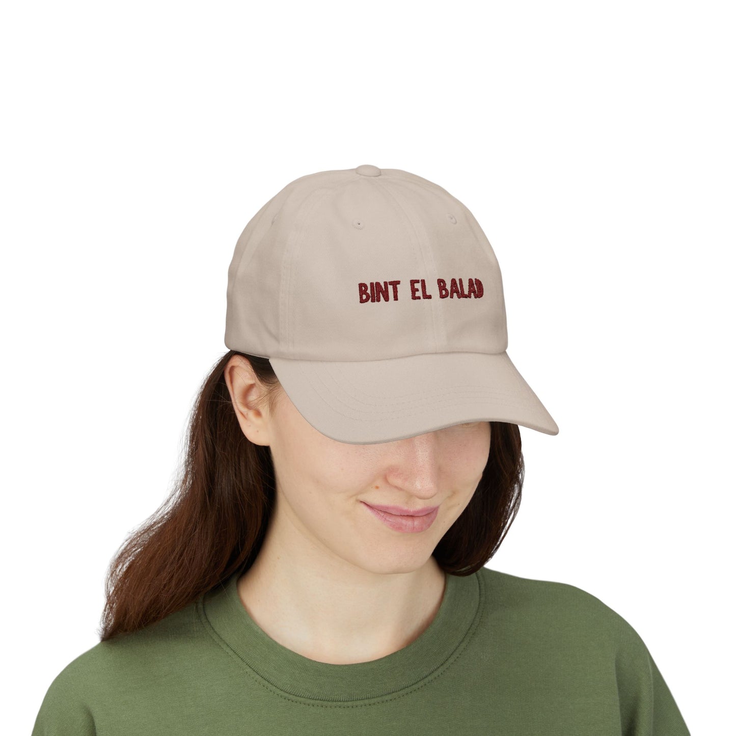 Bint El Balad™  Embroidered ’47 Clean Up Cotton Cap