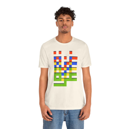 Gaza (غزة) in Pixels Graphic Cotton T-Shirt
