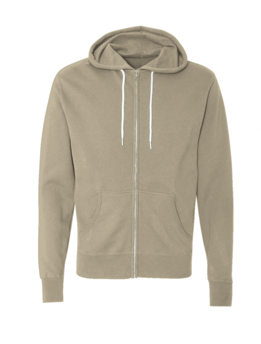 Bint el Balad™ Lightweight Full-Zip Cotton Hoodie [Print]