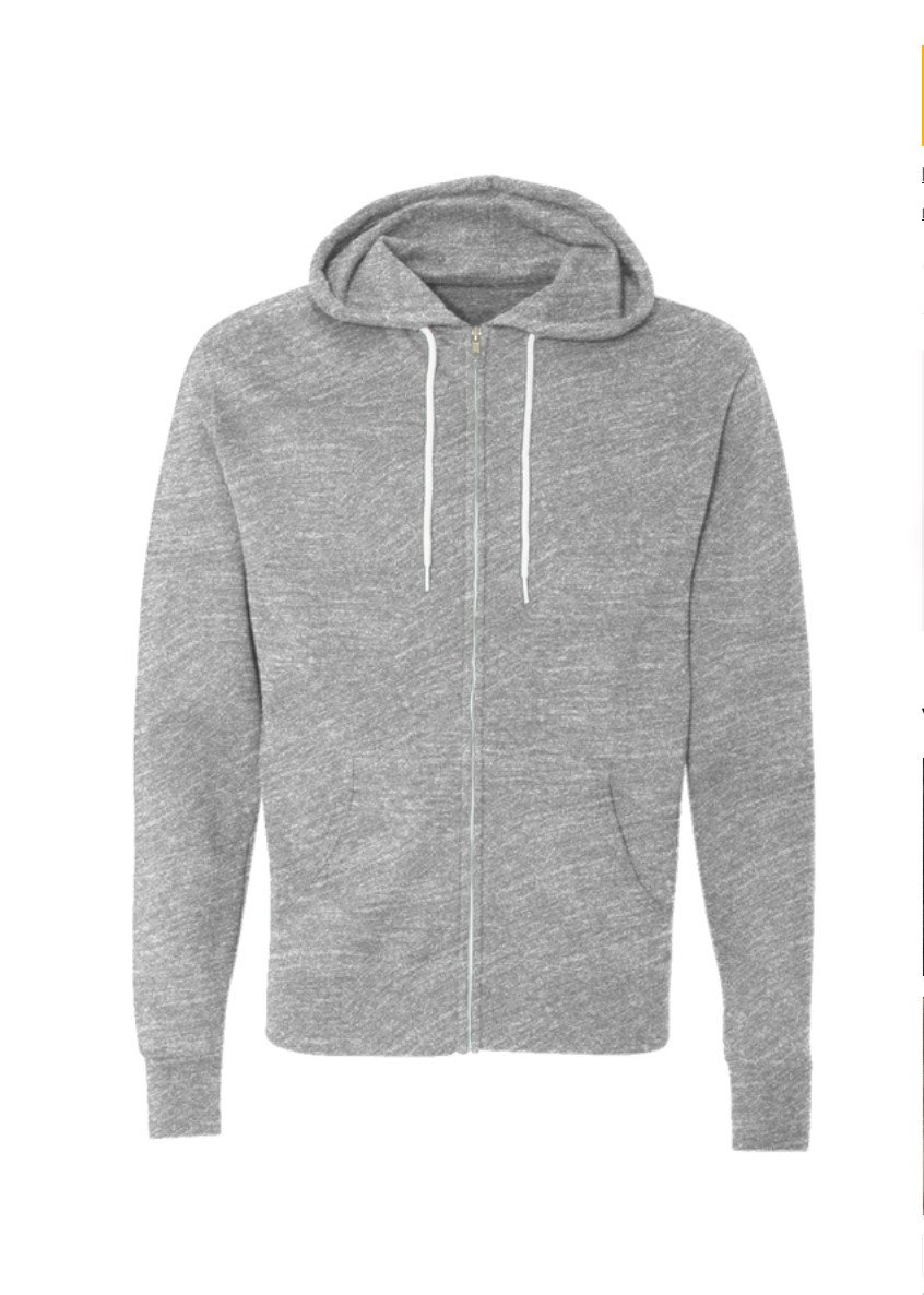 Bint el Balad™ Lightweight Full-Zip Cotton Hoodie [Print]