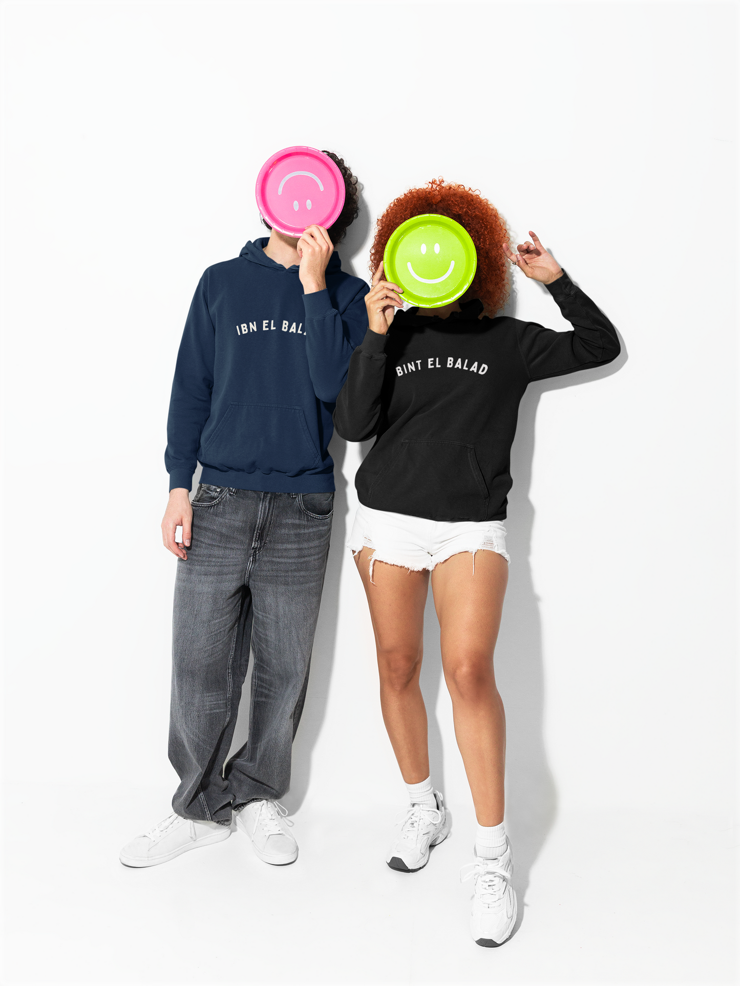 Ibn el Balad™ Organic Recycled Pullover Hood - Embroidered